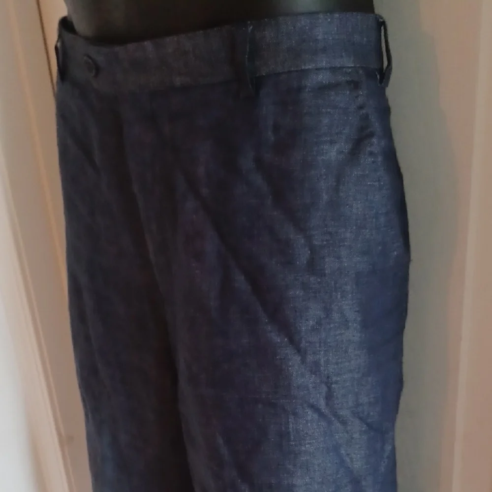 Ted Baker Dark Blue Dress Pants - Picture 1 of 9